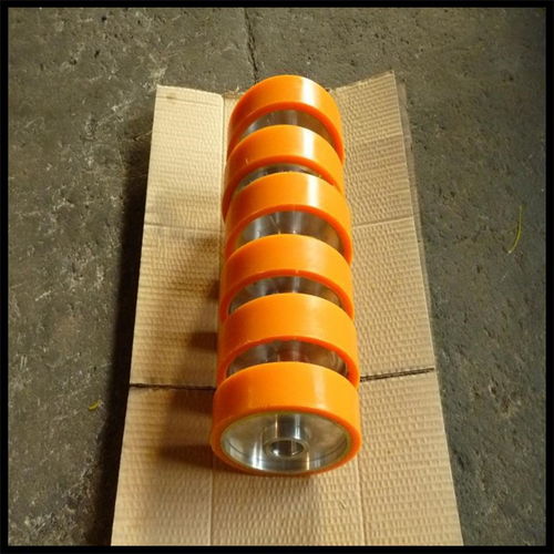 河北工廠(chǎng)加工 聚氨酯包膠輪 優(yōu)質(zhì)天輪襯塊 聚氨酯索道輪襯供應(yīng)